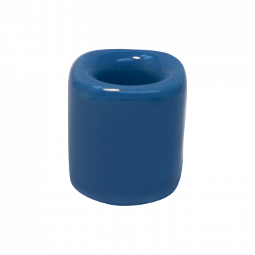Light Blue Ceramic Chime Candle Holder 1/2", Pack of 10