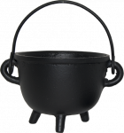 Cast Iron Cauldron 4.5" Plain