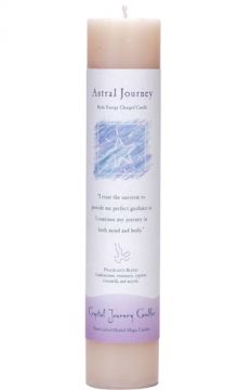 Astral Journey Herbal Magic Pillar Candle