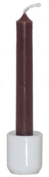 Brown Chime Candles 4", Box of 20
