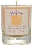 Mother Soy Filled Glass Votive Candle