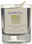 Protection Soy Filled Glass Votive Candle