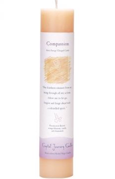 Compassion Herbal Magic Pillar Candle