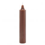 Brown Jumbo Candle 9", Each