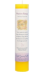 Positive Energy Herbal Magic Pillar Candle