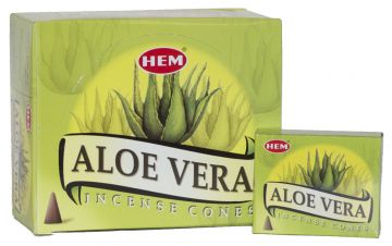 Aloa Vera Incense Cones, HEM, Box/12