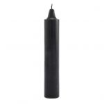 Black Jumbo Candle 9", Each