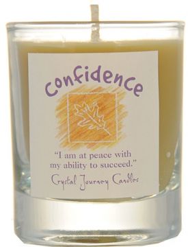 Confidence Soy Filled Glass Votive Candle