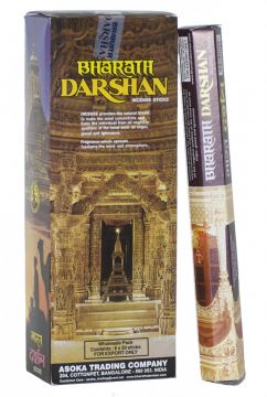 Bharath Darshan Incense Sticks, Hex Pack, 6 Boxes x 20 Sticks