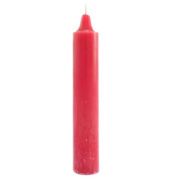 Red Jumbo Candle 9", Each