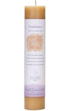 Confidence Herbal Magic Pillar Candle