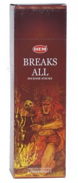 Break All Incense Sticks, HEM Square Pack - 25 Boxes x 8 Sticks