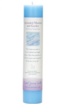 Ascended Masters & Guides Herbal Magic Pillar Candle