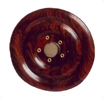 Round Cone & Stick Burner - Wood, Set of 2
