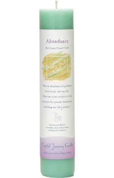 Abundance Herbal Magic Pillar Candle