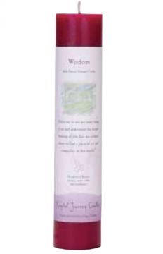 Wisdom Herbal Magic Pillar Candle