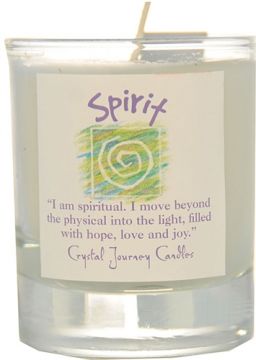 Spirit Soy Filled Glass Votive Candle