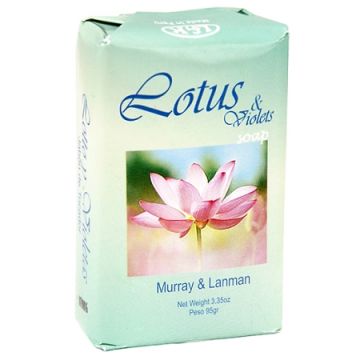 Lotus & Violets Soap 3.3 oz, Murray & Lanman
