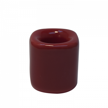 Red Ceramic Chime Candle Holder 1/2", Pack of 5