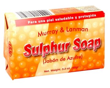 Sulphur Soap 3.3 oz, Murray & Lanman