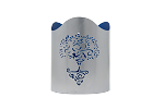 Aching Votive Candle Holder - Tree of Life 4" x 4.75", Blue, Each